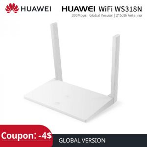 HUAWEI WS318n Wifi Router 2.4Ghz 300Mbps Wireless Router Wifi Repeater with 2 High Gain Antennas