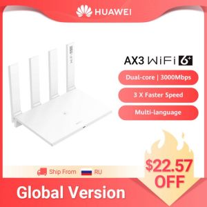 HUAWEI WiFi Russia Version AX3 & Brazil Version AX3 PRO Wi-Fi 6 + Dual Band Mesh Wireless Router Repeater 5GHz Multi Language