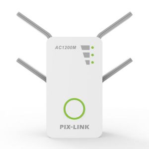 WiFi Repeater Range Extender Booster AC1200/N300 High Speed up to 300Mbps/1200Mbps 360° Wide Coverage Eliminate WPS Easy Set