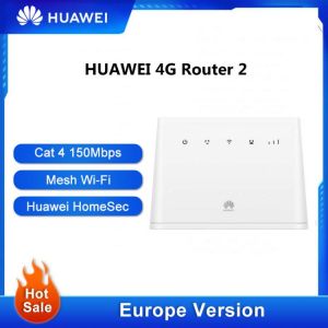 Original Huawei B311-221 4G  Router  Wiress  Wi-Fi  Modem LTE CPE 2.4GHz  Speed 150Mbps Outdoor Router Support VoIP free antenna