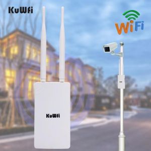 300Mbps 2.4GHz Outdoor WiFi Repeater WIFI Extender Wide-Area Indoor Wi-Fi Amplifier With 360-Degree Omnidirection Antennas