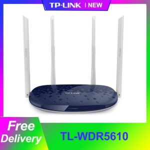TP-LINK TL-WDR5610 AC1200 Wireless Router 1167Mbps 2.4GHz/5GHz Dual-Band Wifi Repeater with 4 Antennas 2×2 MIMO IEEE IPv6