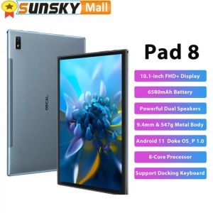 Blackview OSCAL Pad 8 10.1 inch 4GB+64GB Android 11 Spreadtrum SC9863A Octa Core Support Dual SIM  WiFi  TF Card Tablet