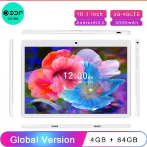 2021 10.1 Inch 4GB +64GB Android 10.0 Tablet Pc 3G 4G LTE Sim Card + WiFi + Bluetooth +GPS Mobile Phone Call Android Tablet Pc