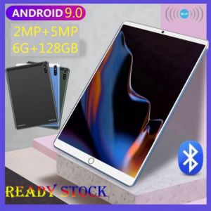 2022 New Tablet 6G+128GB Smart Android 9.0 HD Screen Ultra-thin Office Game Two-in-one Learning Headset Universal Tablet