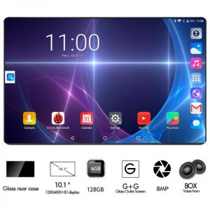 New Edition Glass 10 inch tablet Unlocked 4G LTE 6GB RAM 128GB Dual SIM Cards Dual Cameras WiFi Android 9.0 GPS Tablet 10.1 Pad