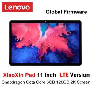 Global Firmware Lenovo Xiaoxin Pad 11 inch LTE Verison 2K LCD Screen Snapdragon Octa Core 6GB RAM 128GB ROM Tablet Android 10