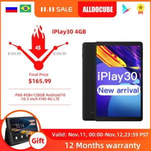 ALLDOCUBE iPlay30 4GB ram 128G ROM 10.5 IPS 4G tablets Android 10.0 LTE TABLET PC