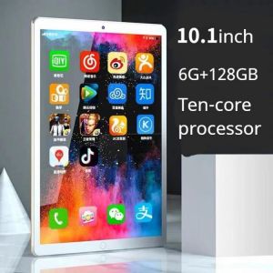 2022 New 10.1 Inch 4G Tablet  New Tablet Full Netcom 6G+128GB Mobile Phone 2-in-1 4G Phone Tablet PC for Gifts