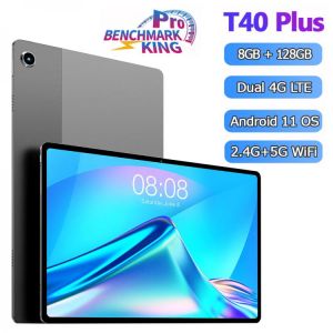 New Release Teclast T40 Plus 10.4" Tablet Android 11 Octa Core CPU, 8GB RAM 128GB ROM, 2000x1200 IPS, 4G Network планше
