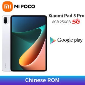 Xiaomi Pad 5 Pro 5G 8GB 256GB Snapdragon 870 50MP Dual Camera Mi Tablets 5 Pro 5G 11'' 2.5K Screen 8600mAh 120Hz Refresh