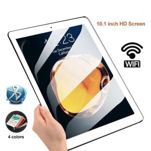 2022 New 10 Inch Android Tablet  Dual SIM 4G Phone Tablet WIFI Andriod 9.0 Ten Core Tablet with 6G and 128GB Memory Phone Pad