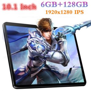 2022 10.1 inch Tablet PC Octa Core 6GB RAM 128GB ROM IPS 1920*1280 Dual Cameras 5.0 MP 10.1 Android 9.0 Tablets phone IPS