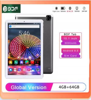New Tablet Pc 10.1 inch Android 9.0 Tablets Octa Core 3G LTE Phone Call GPS Wi-Fi Bluetooth Buy 64GB Three eye Camera Tablet