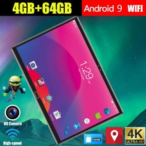 4G Android 9.0 Call Tablet 10.1 inch 4GB RAM 64GB ROM Triple Camera WIFI Bluetooth Dual Card Learning Educational Game Tablet PC