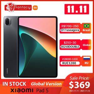 Global Version Xiaomi Pad 5 Snapdragon 860 11'' WQHD+ 120Hz Display 4 Stereo Speakers 8720mAh MI Tablet 5