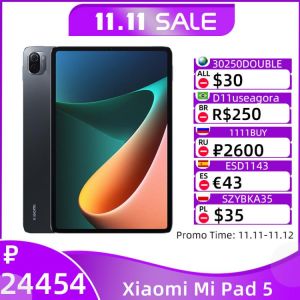 Xiaomi Mi Pad 5 128GB / 256GB ROM Snapdragon 860 CPU Tablets 5 11'' 2.5K Screen Tablet 13MP Camera 8720mAh Battery MiPad