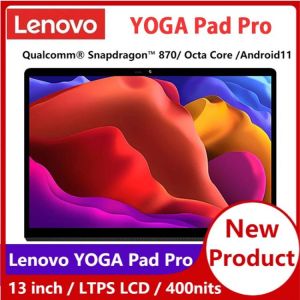 New Product Lenovo Yoga Pad Pro Tablet PC Snapdragon 870 Octa-Core 8Gb Ram 256GB Rom 13 Inch 2K Screen Android 11 Batter10200mAh
