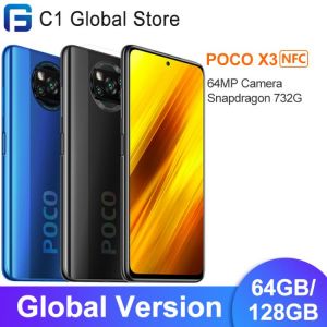 Global Version Xiaomi POCO X3 NFC 6GB 64GB / 128GB Smartphone Snapdragon 732G Octa Core 6.67" Pocophone 64MP Quad Camera 5160
