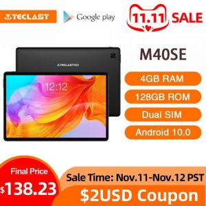 Teclast M40SE 10.1 Inch Tablet Android 10 RAM 4GB ROM 128GB 4G Network UNISOC T610 Octa Core Dual SIM Cameras Wifi BT5.0 Tablets