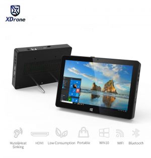 Portable Business office Tablet PC Windows 10 Home Intel Z8300 8" Desktop Mini PC 4GB RAM 128GB ROM USB WIFI BOX HDMI Mobile 