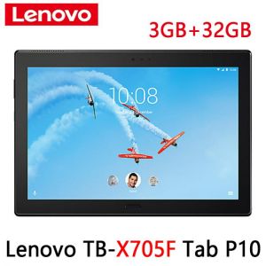 Lenovo Tab P10 TB-X705F Snapdragon 450 Octa-Core 10.1 inch 1920*1200 3GB Ram 32GB Rom Android 8 WiFI Tablet PC Android Tablet