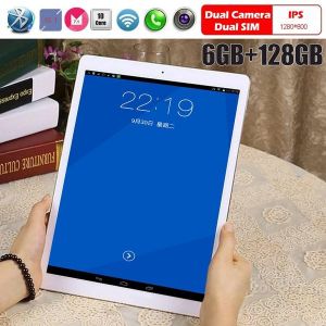 2022 4G Phone Call Tablet  10.1 Inch Tablet Android 9.0 Tablet Pc with 6G Running Memory and 128G Hardware Memory 1280*800IPS