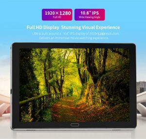 Newest Face ID 4G LTE 2 in 1 Tablet PC 10.5 Inch Tablet Laptop 1920*1200 Android Tablet With Keyboard Dual SIM Card 13MP