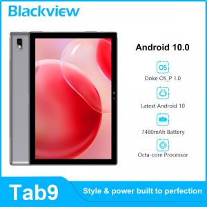 Blackview Tab 9 Android 10 Tablet PC 10.1" 4GB+64GB UMS512 Octa Core 1.8GHz, 13MP WiFi & Bluetooth 4G 7480mAh Battery 192