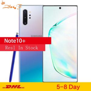 Samsung Galaxy Note10+ N975U  Note10 Pro N975U1 Unlocked Mobile Phone Snapdragon 855 Octa Core 6.8" Triple Cameras 12g 256g
