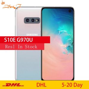 Samsung Galaxy S10e G970U1 G970U Octa Core Snapdragon 855 LTE Android Mobile Phone 5.8" 16MP&12MP 6GB RAM 128GB ROM NFC