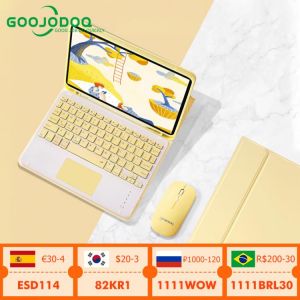 For iPad 9th 8th generation Case with Keyboard for iPad 10.2 Case Pro 11 2021 Air 4 iPad 10”2 Case 7th Air 2020 Air 2 1 Magic