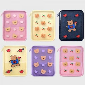 all in one place טאבלטים Ipad pro 11case 2020 Cute bear Ipad Case Cover 9.7 10.2 10.5 inch Transparent Organier Tablet samsung sleeve bag