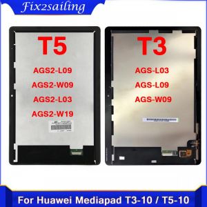 Test LCD Display For Huawei MediaPad T3 T5 10 AGS-L03 AGS-L09 AGS-W09 AGS2-L09 AGS2-W09 AGS2-L03 Touch Screen Digitizer Assembly