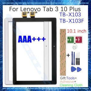 New 10.1" For Lenovo Tab 3 10 Plus TB X103 X103F Touch Screen Glass Display LCD Outer Digitizer Front Glass Panel Replacement
