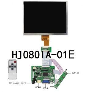 8 inch IPS 1024X768 tablet HD screen LCD display  HJ080IA-01E Control Monitor driver board