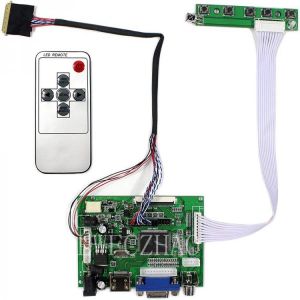 HDMI+VGA Control Board Monitor Kit for LTN140AT02 LP140WH1 B140XW01 LCD LED screen Controller Board Driver