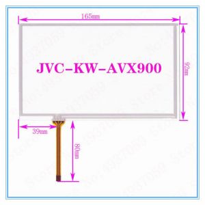 Compatible with 7-inch Sunjet JVC-KW-AVX900 touch screen touch panel free shipping