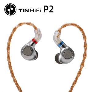 TINHiFi P2 1DD High resolution plane In Ear Earphone Metal HIFI Music Monitor Headset With 3.5mm 2PIN Replaceable Cable Earphone