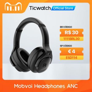 Mobvoi ANC Dual-mic Active Noise Cancellation Headphones Foldable Headphones Bluetooth 5.1 30 Hours Battery Life on 1 charge