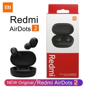 Hot Xiaomi Redmi Airdots 2 TWS Wireless Earphone Bluetooth AI Control Gaming Headset With Mic Original Xiaomi Airdots S Earbuds