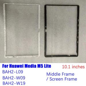 For Huawei MediaPad M5 Lite BAH2-W09 L09 W19 Front Middle Frame LCD Screen Bezel Plate Panel Chassis Replacement