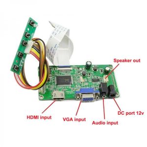 Latumab Driver Board for N156BGE-E42 / N156BGE eDP 15.6" LCD Display Controller Board 1366×768 HDMI + VGA