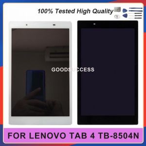 8.0" Original For Lenovo Tab 4 TB-8504N TB-8504X TB-8504 TB-8504F LCD Display Touch Screen Glass Digtizer Assembly Free Tools