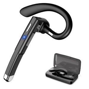 Newest Bluetooth Handsfree Earphones Wireless Bussiness Headphone Noise Canceling Headset With Mic For Driver With Charging BOX