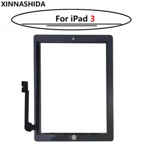New Touch Screen For iPad 3 Touch Screen Glass Digitizer assembly A1416 A1430 A1403 With/Without Key For iPad 3