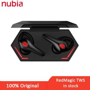 Original Nubia RedMagic TWS Gaming Earphones For Nubia RedMagic 5S 5G Wireless Bluetooth Earbuds Professional E-Sports Headset