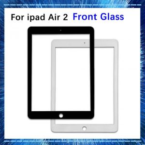 New Front Glass (No Touch Digitizer) LCD Display Screen Outer Panel Replacement For iPad Air2 Air 2 2nd Gen A1566 A1567