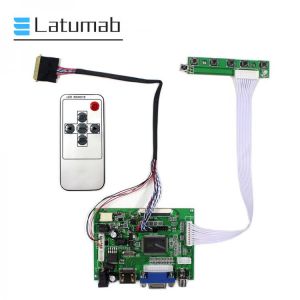 Controller Board for N156BGE-L21 / N156BGE-L41 / N156BGE 1366x768 LCD LED Screen 2AV VGA+HDMI-Compatible Driver Board Kit