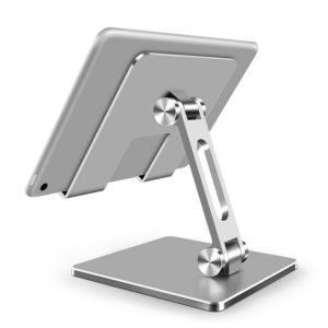 Tablet Stand Aluminum Desktop Adjustable Stand Foldable Phone Holder For iPad Pro 12.9 11 Air Mini 2020 iPhone Samsung Xiaomi